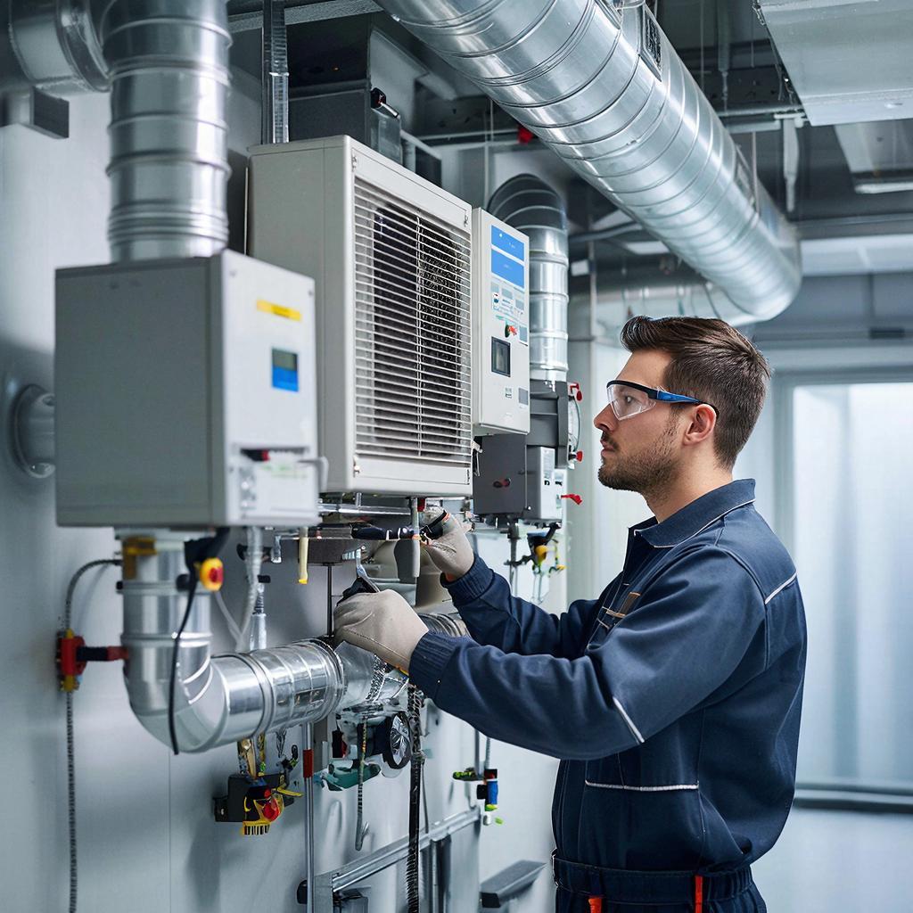 Система кондиционирования воздуха и холодоснабжения, СКС, система общеобменной вентиляции